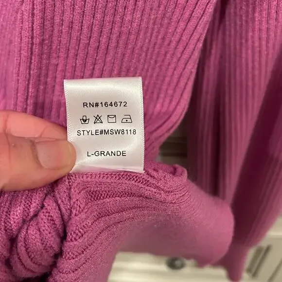 🔥🔥FIRE SALE🔥🔥 &MERCI pretty pink sweater - Picture 8 of 9